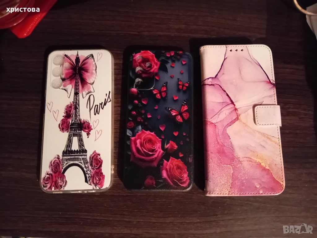 Кожен калъф-тефтер Samsung A14 4G/5G, снимка 1