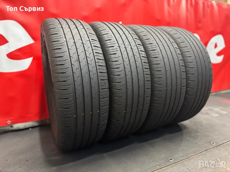 215 60 16, Летни гуми, Continental EcoContact6, 4 броя, снимка 1