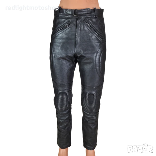 📌 5027 – Мъжки кожен мото панталон – Размер 28 – 🟩 80 лв, снимка 1
