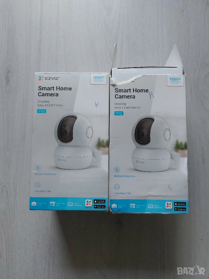 Продавам: Смарт WiFi IP Камера EZVIZ CS-TY2 (1080P) с 360 покритие, снимка 1