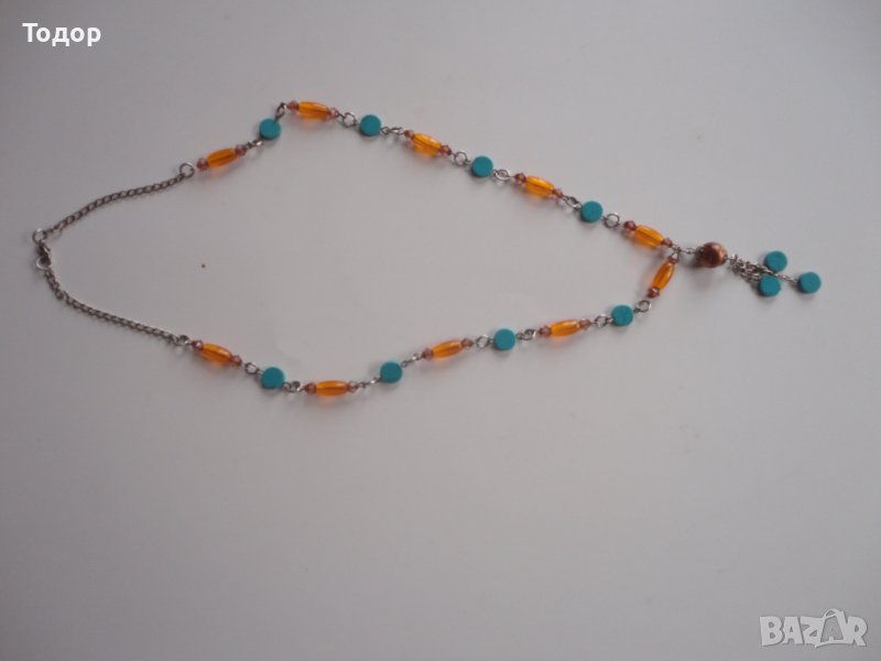 Страхотно колие гердан с камъни , снимка 1