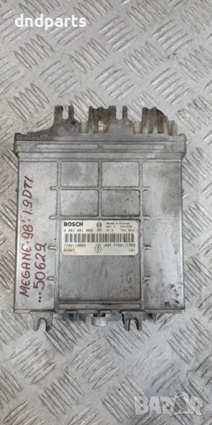 Компютър Renault Megane 1.9DTi 1998г. 0281001969 7700113863, снимка 1