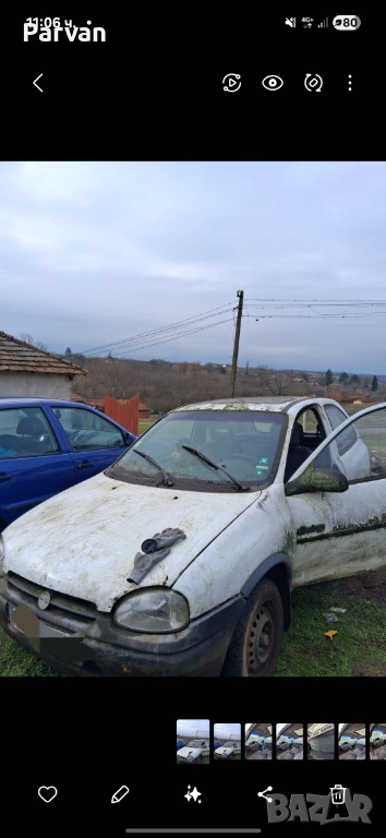 Продава се на части  опел корса 1.4 бензин може и цяла колата е със работещ двигател  всичко налично, снимка 1