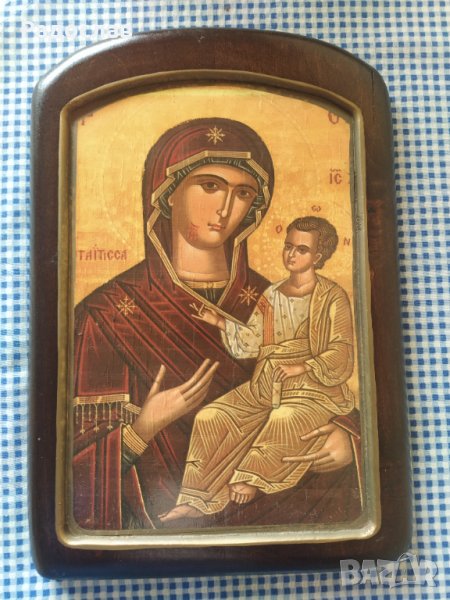 икона Богородица с младенеца , снимка 1