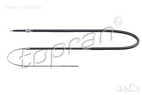 ЖИЛО ЗА РЪЧНА СПИРАЧКА VW PASSAT ЗАДНО ДЯСНО/ЛЯВО пасат, снимка 1