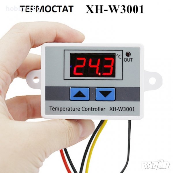 Терморегулатор на 220V, термостат, XH-W3001, снимка 1