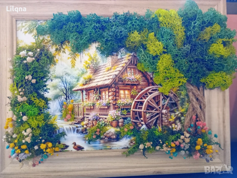 Картина от скандинавски мъх, снимка 1