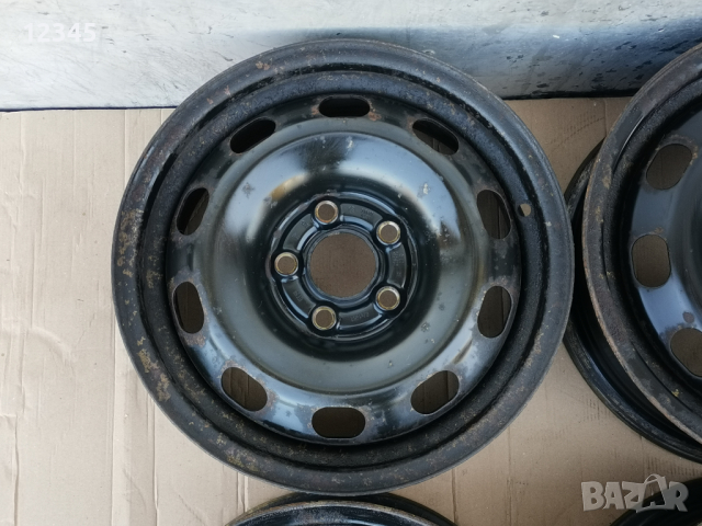 14’’ 5x100 originalni za vw,/skoda/seat 14” 5х100 оригинални за фолцваген/шкода/сеат-№371, снимка 4 - Гуми и джанти - 44894379