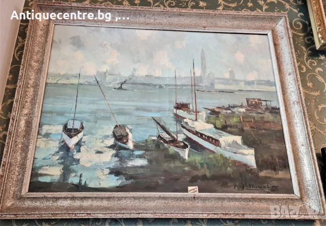 Морски пейзаж . 