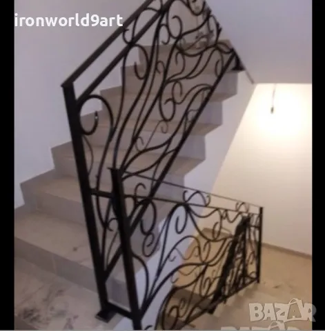 Парапети за стълбища и тераси от ковано желязо, снимка 12 - Други стоки за дома - 49708643