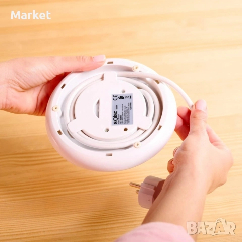 Електрическа кана Solac Yuna, 2200W, 1.7L, резервоар без BPA, автоматично изключване, снимка 2 - Кани - 51812000