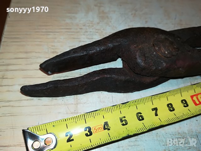 КОВАШКИ КЛЕЩИ 1510222017, снимка 4 - Антикварни и старинни предмети - 38341203