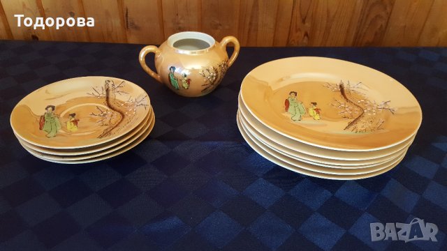 Фин японски десертен сервиз