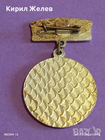 Две стари значки ИЗПЪЛНИЛ ОТЛИЧНО / ГЕОРГИ ДИМИТРОВ от соца за КОЛЕКЦИЯ 53558, снимка 4 - Колекции - 53282864