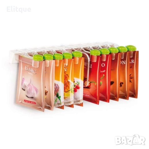 Диспенсър за подправки Tescoma Season за 10 броя пакетчета, снимка 2 - Други - 52853719