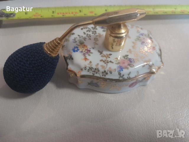 Limoges,порцелан,шише от парфюм, снимка 8 - Антикварни и старинни предмети - 43642953