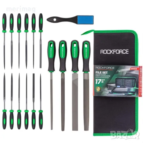 Пили 17 части комплект ROCKFORCE, снимка 3 - Други инструменти - 47569773