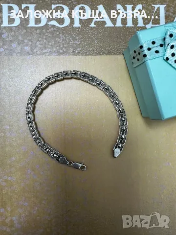 Сребърна Гривна - 925, снимка 3 - Гривни - 48114309