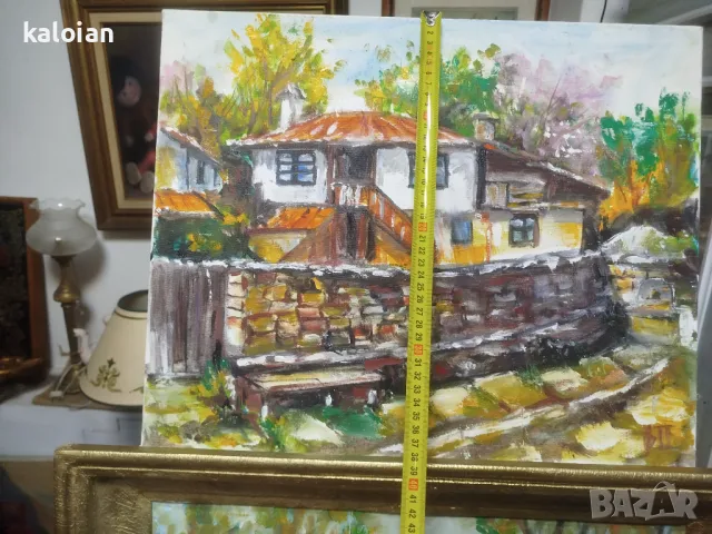 Венелин Петров. Масло на платно. Подписани авторски картини с размери от снимките. Цена 200 лв броя., снимка 12 - Картини - 49982962