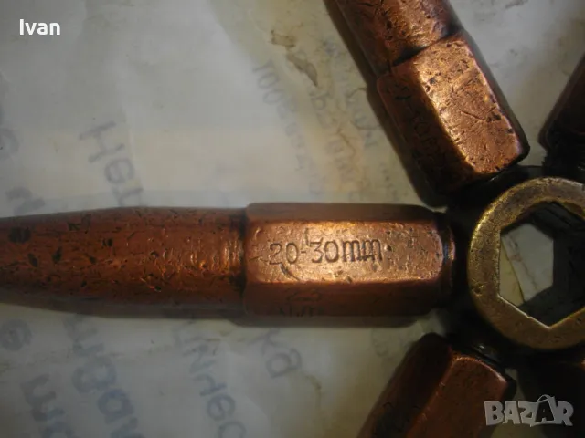 6 броя Оригинални немски контактни дюзи за оксиженна горелка газо-кислородно-ацетиленово заваряване, снимка 5 - Други инструменти - 47374913