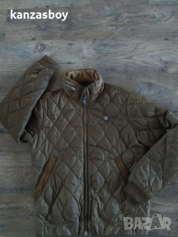 g-star meefic quilted overshirt l/s - страхотно мъжко яке М, снимка 5 - Якета - 43765009
