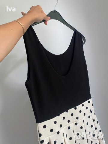 Рокля на точки , снимка 3 - Рокли - 37537936