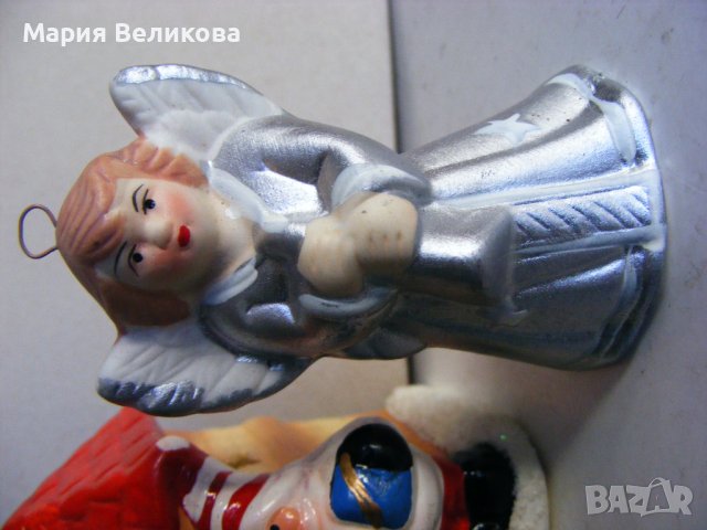 Коледни ,керамични фигурки, снимка 5 - Декорация за дома - 39055897