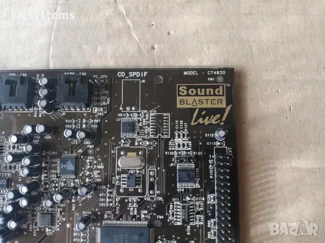 Звукова карта Creative Labs Sound Blaster Live! CT4830 5.1 Channel PCI, снимка 6 - Други - 47961200