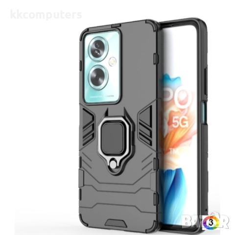 OPPO A79 5G Удароустойчив PC + TPU Finger Ring Калъф и Протектор, снимка 6 - Калъфи, кейсове - 52057116