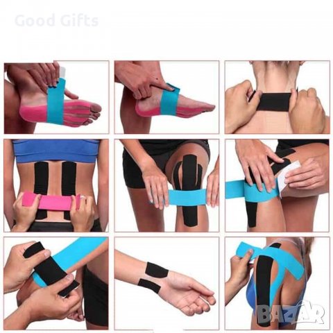 КИНЕЗИО ЛЕНТА, ПРОТИВ МУСКУЛНИ БОЛКИ, БОЛКИ В КОЛЕНАТА, РЪЦЕТЕ, РАМЕНЕТЕ