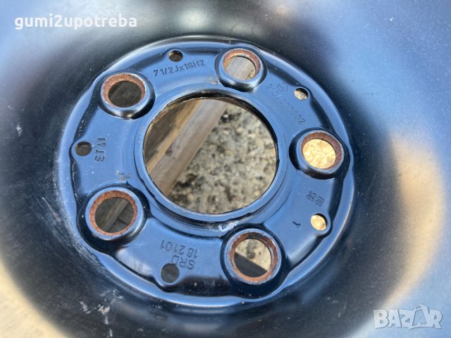 16 джанти 5х112 Mercedes E class W210 7,5J et41 215/55/16, снимка 3 - Гуми и джанти - 43821190