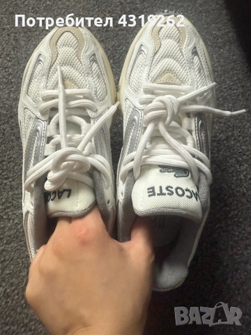 Дамски маратонки Lacoste, снимка 8 - Маратонки - 52303881