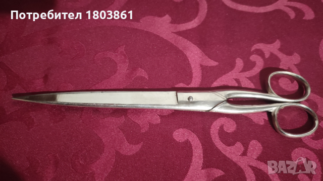 Стара шивашка ножица много остра, снимка 1 - Антикварни и старинни предмети - 44914855