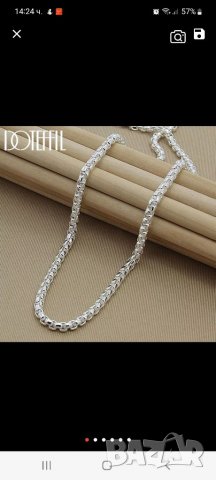 Синджир 60см 6 мм, снимка 2 - Колиета, медальони, синджири - 38267273