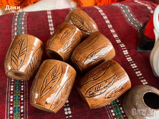  6 Чашки за ракия 