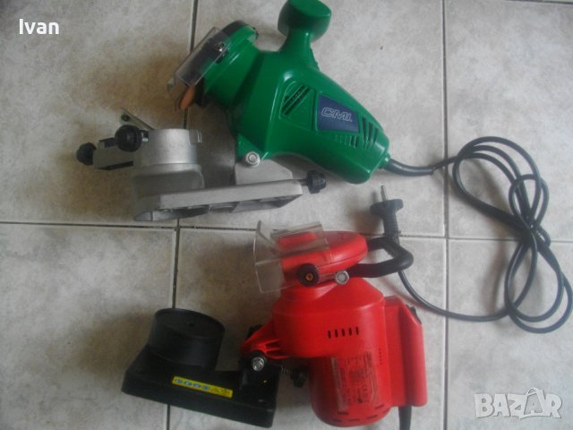 220-180 Вата-Ел.Машина Заточване Вериги-Немска-Професионална-ATIKA-Без Диск/CMI-Нова-Отлична, снимка 3 - Други инструменти - 37185039