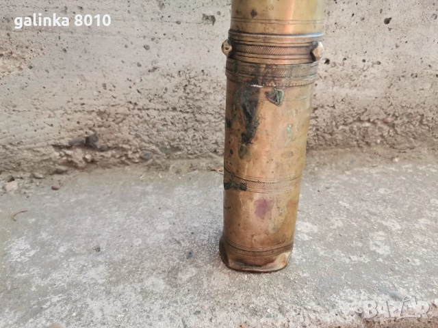 Стара бронзова мелничка, снимка 3 - Антикварни и старинни предмети - 51793129