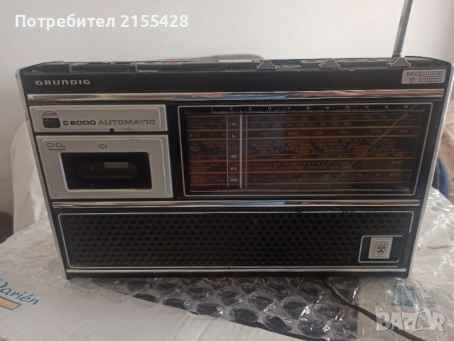 Радио касетофон Grundig C 6000, снимка 1 - Радиокасетофони, транзистори - 43015611