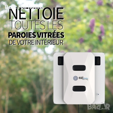 Професионален Робот за Почистване на Прозорци EZIclean® Windobot S5 Pro – С Двойни Пръскачки, снимка 6 - Други инструменти - 53088801