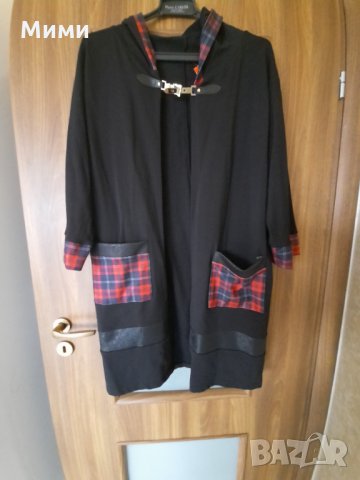 Дамска жилетка с качулка , снимка 4 - Жилетки - 32264255