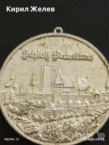МЕДАЛ СУВЕНИР ГЕРМАНИЯ 200г. КРЕПОСТ за КОЛЕКЦИЯ 34031, снимка 6 - Антикварни и старинни предмети - 51328914