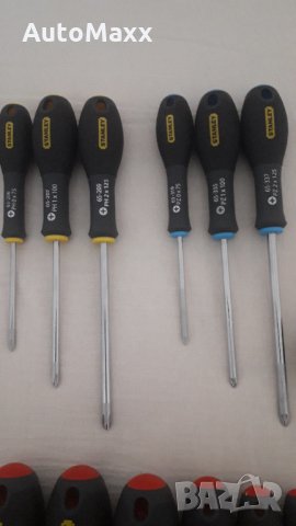 Пълен комплект отвертки STANLEY-France, снимка 5 - Отвертки - 35439545