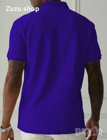 Мъжка тениска с яка, снимка 10 - Тениски - 50814350