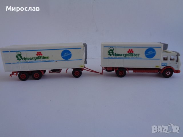 KIBRI H0 1/87 MERCEDES КАМИОН МОДЕЛ ИГРАЧКА КОЛИЧКА, снимка 4 - Колекции - 43675503