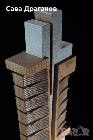 Скулптура "Планинска поза", снимка 8 - Статуетки - 39800118