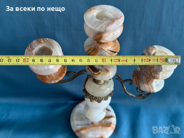 Свещник от Оникс, снимка 11 - Декорация за дома - 50263891