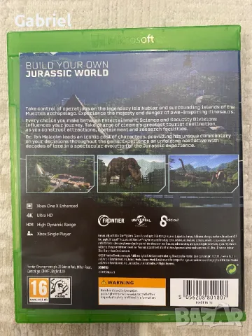 Jurassic World Evolution Xbox One, снимка 3 - Игри за Xbox - 49243399