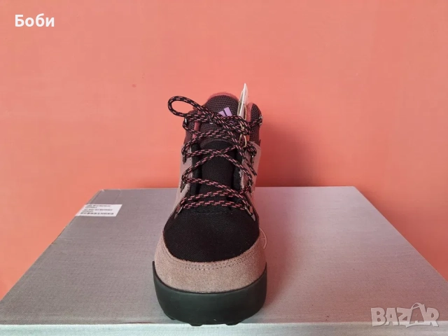 Adidas Snowpitch K - детски зимни обувки, снимка 3 - Детски боти и ботуши - 52668386