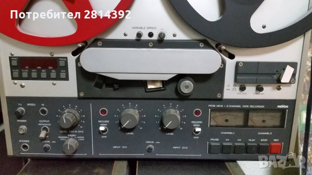 Професионален Студиен ролков дек магнетофон REVOX PR99 Mark III (Die Kleine STUDER - Малкият Щудер), снимка 1 - Други - 34684703