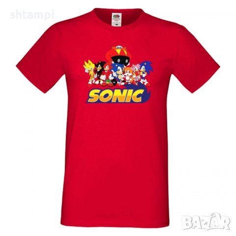 Мъжка тениска Sonik and friends 002 Игра,Изненада,Подарък,Празник,Повод, снимка 6 - Тениски - 37246579